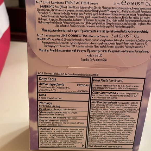 No.7 Lift and Luminate Trio Sampler - Picture 2 of 2